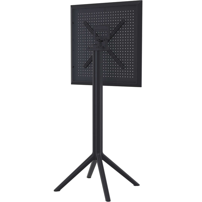 Siesta Sky Folding BAR Table 60 Square - Black