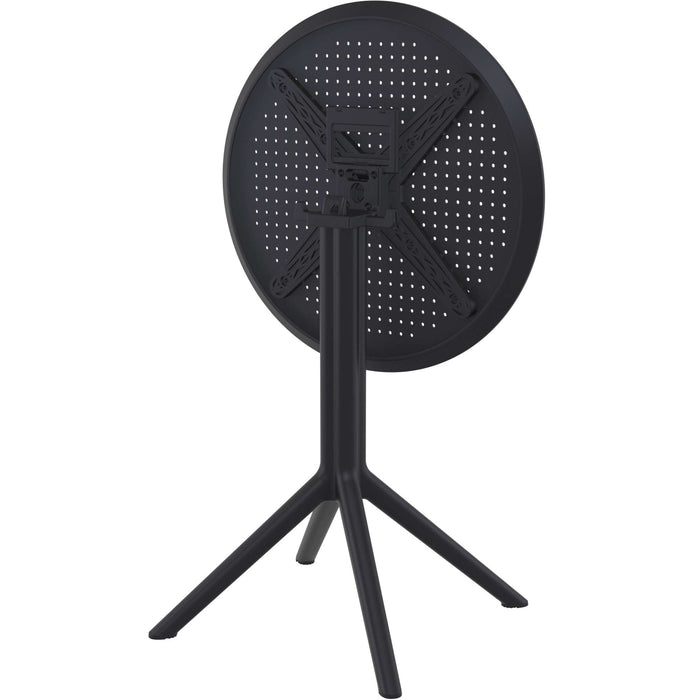 Siesta Sky Folding Table 60 Round - Black