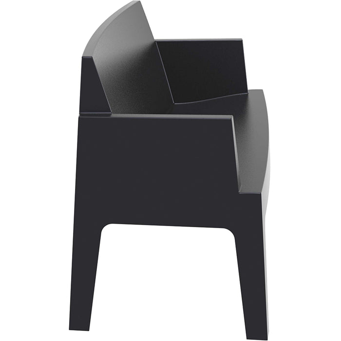 Siesta Box Sofa - Black