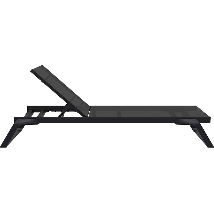 Siesta Tropic Sun Lounger Black