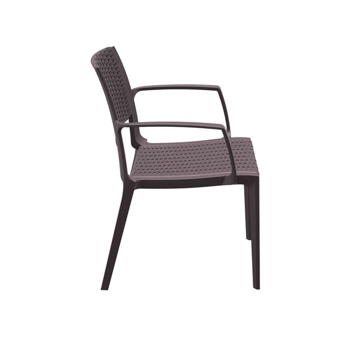 Siesta Capri Arm Chair - Chocolate