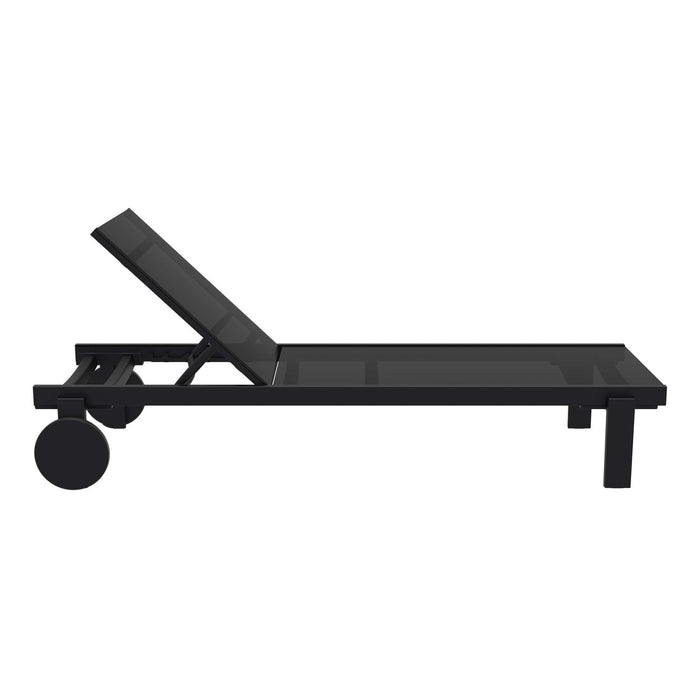 Siesta Casablanca Sun Lounger — Black