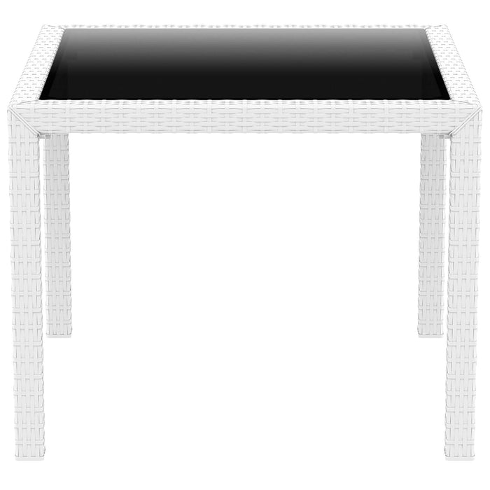 Siesta Bali Table 940 x 940 - White