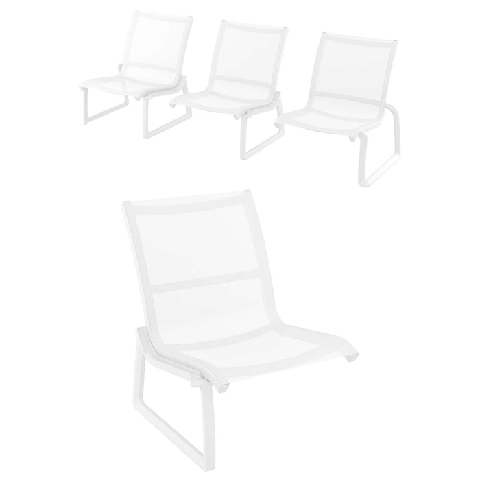Siesta Pacific Lounge Extension Part - White