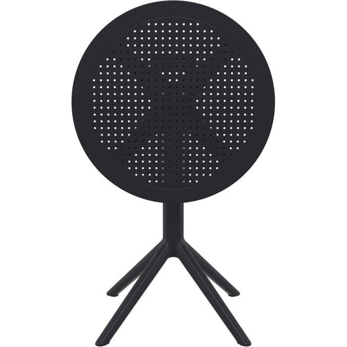 Siesta Sky Folding Table 60 Round - Black