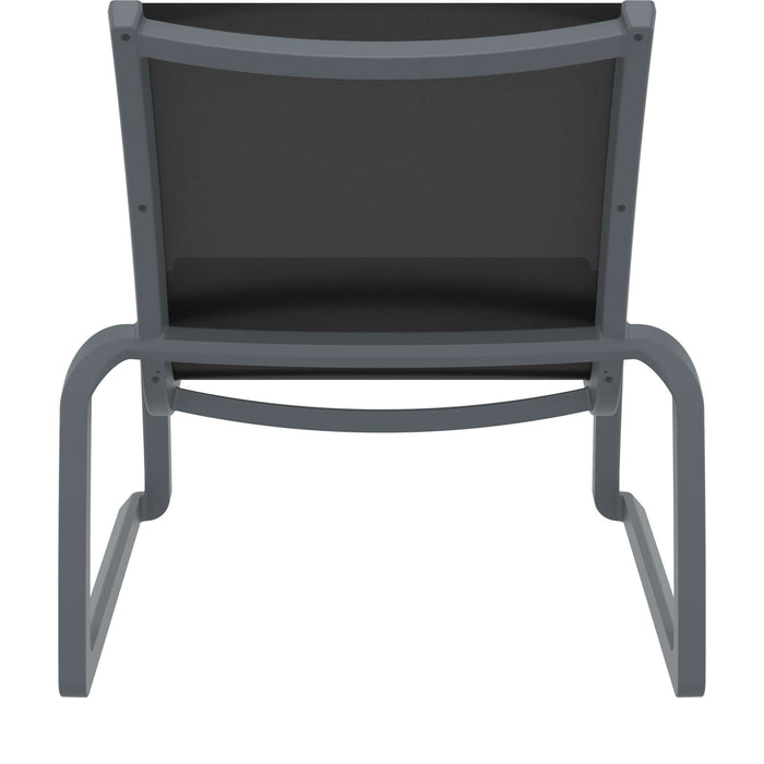 Siesta Pacific Lounge Chair - Anthracite/Black