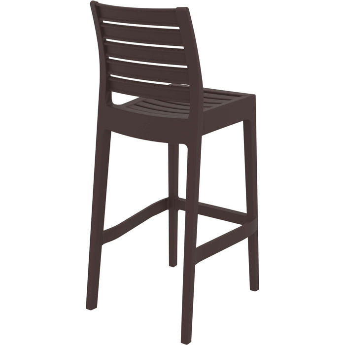 Siesta Ares Bar Stool 75cm (Dry Bar Height) - Chocolate