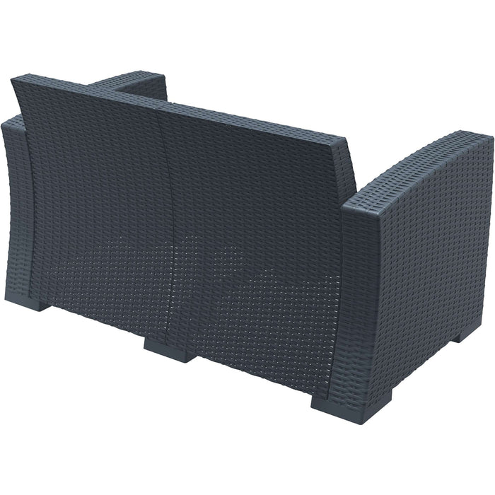 Siesta Monaco Lounge Sofa - Anthracite - No cushion