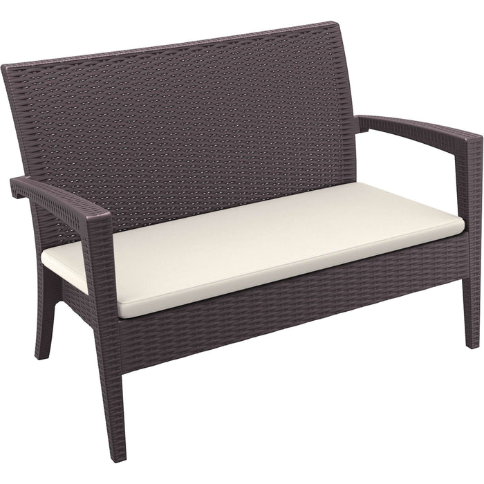 Siesta Miami (Tequila) Lounge Sofa - Chocolate with Cushion