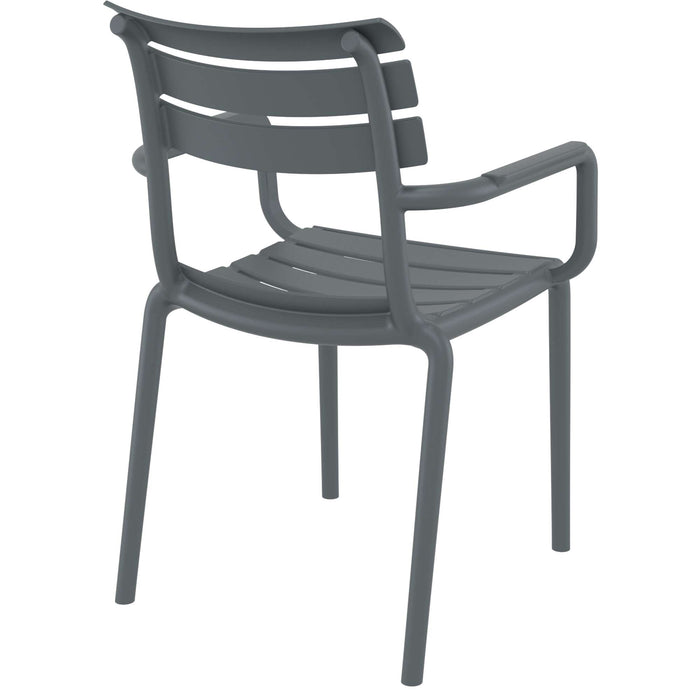 Siesta Paris Arm Chair Dark Grey