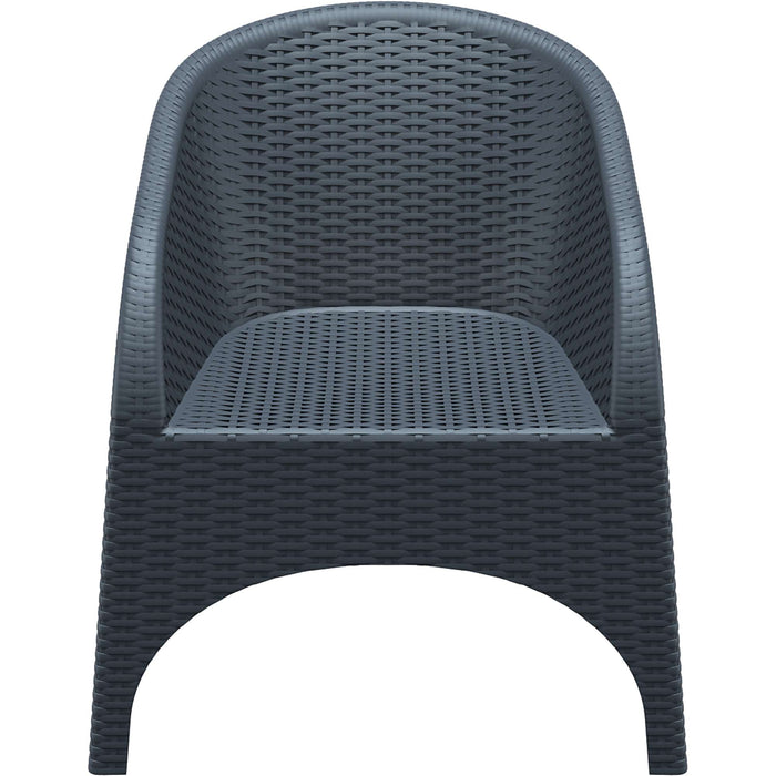 Siesta Aruba Arm Chair - Anthracite with Beige Cushion