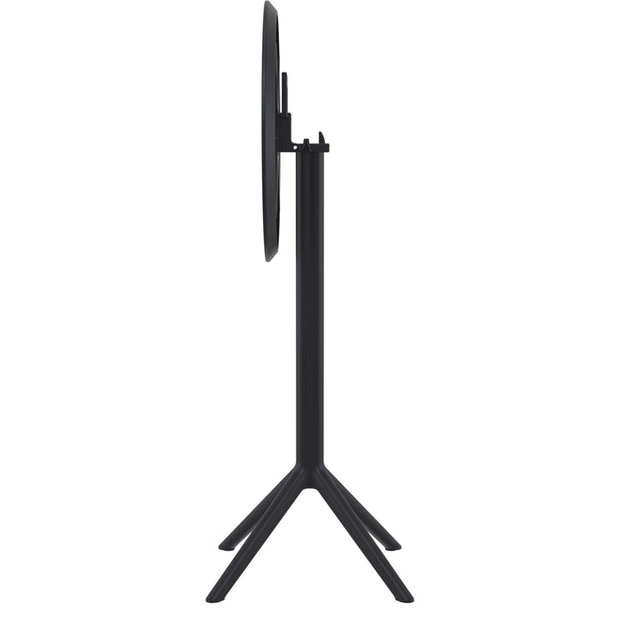 Siesta Sky Folding BAR Table 60 Round - Black