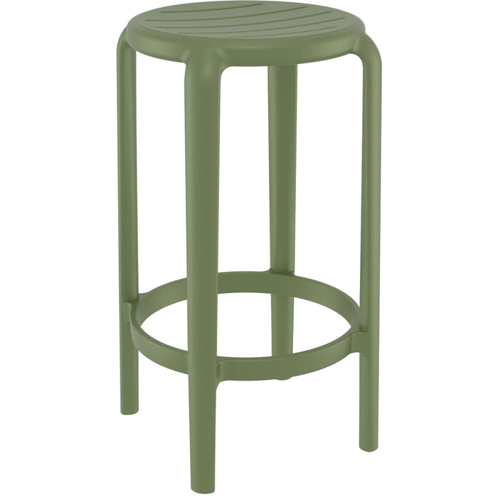 Siesta Tom Bar 65cm (Counter Height) Olive Green