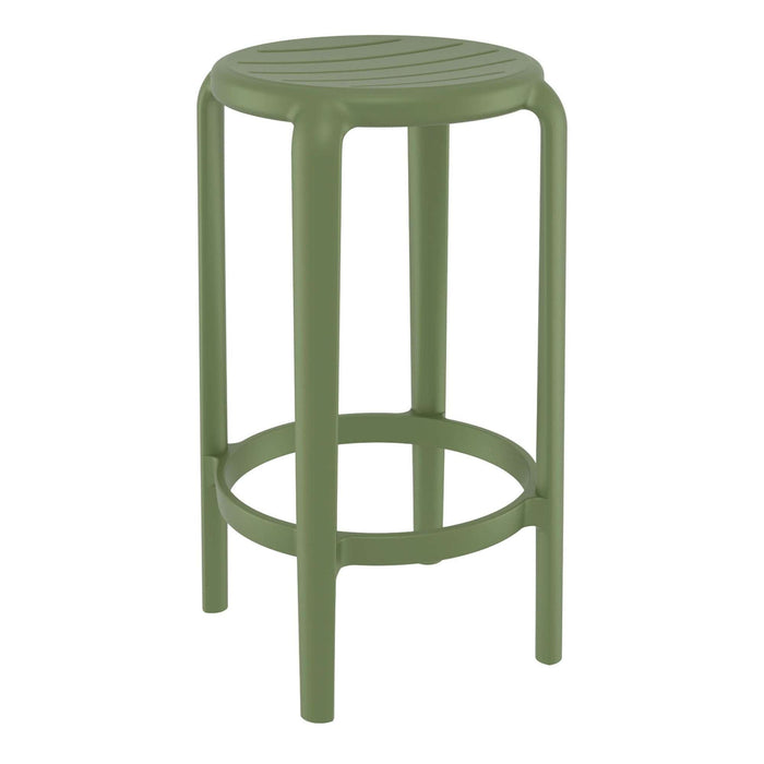 Siesta Tom Bar 65cm (Counter Height) Olive Green