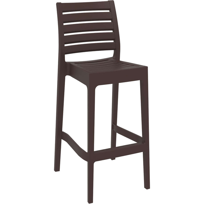 Siesta Ares Bar Stool 75cm (Dry Bar Height) - Chocolate