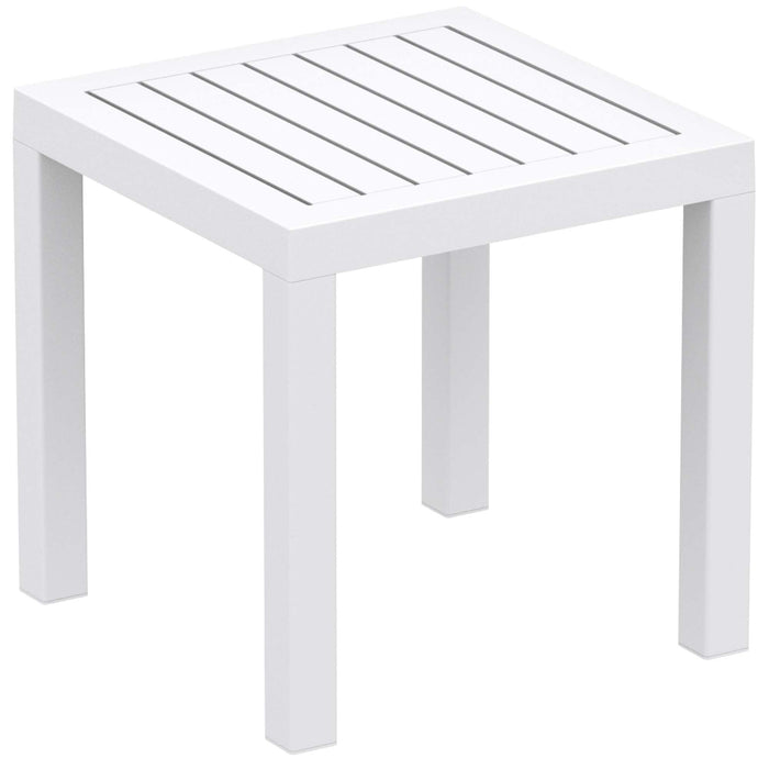 Siesta Ocean Side Table - White