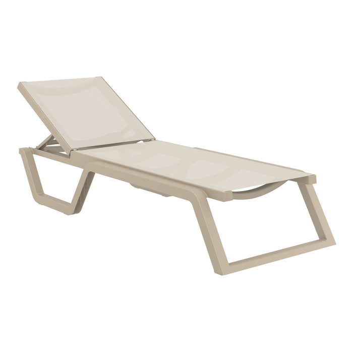 Siesta Rio Sun Lounger — Taupe