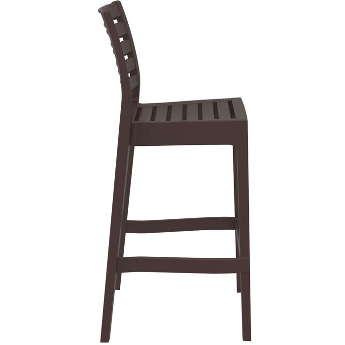 Siesta Ares Bar Stool 75cm (Dry Bar Height) - Chocolate