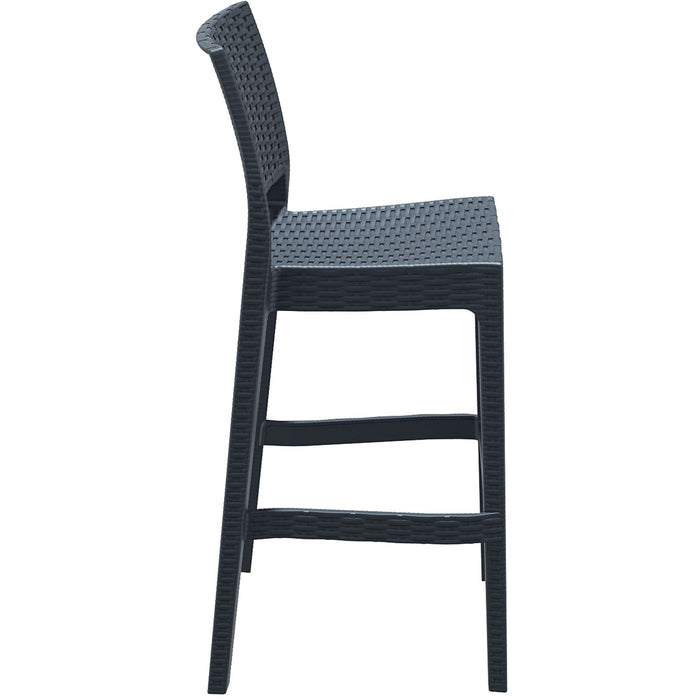 Siesta Jamaica Bar Stool - Anthracite