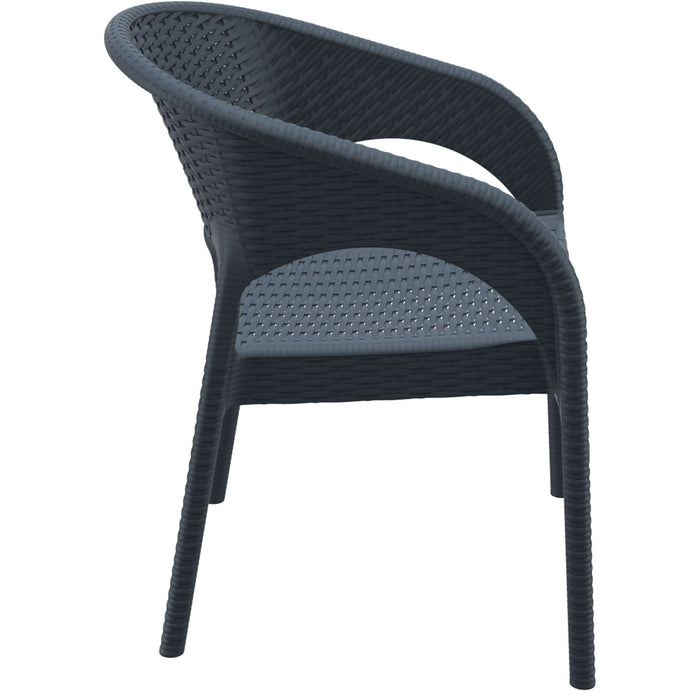 Siesta Panama Arm Chair - Anthracite