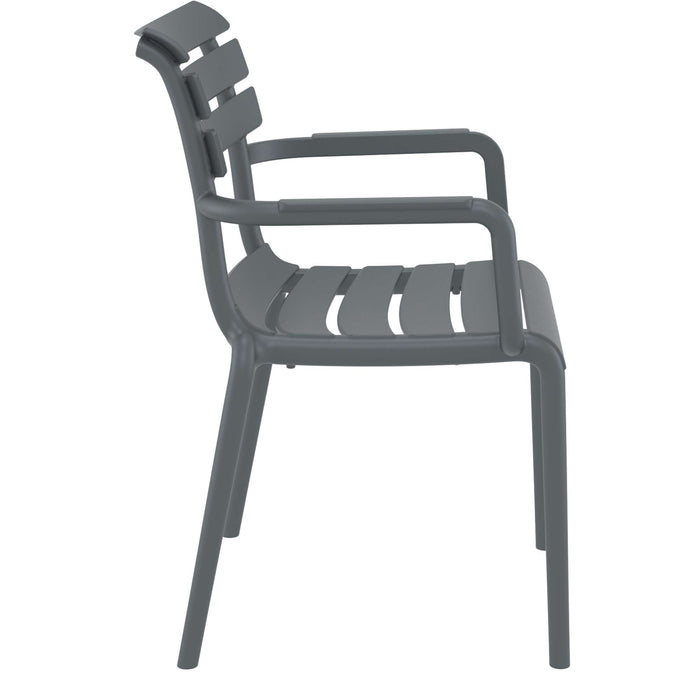 Siesta Paris Arm Chair Dark Grey