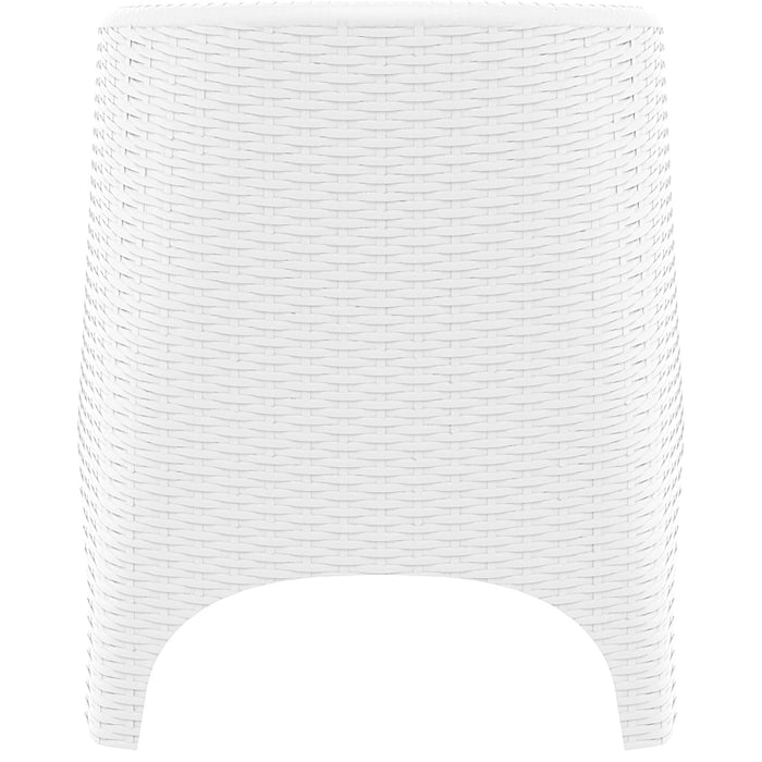 Siesta Aruba Arm Chair - White with Beige Cushion