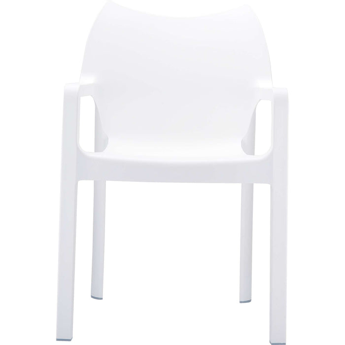 Siesta Diva Arm Chair - White