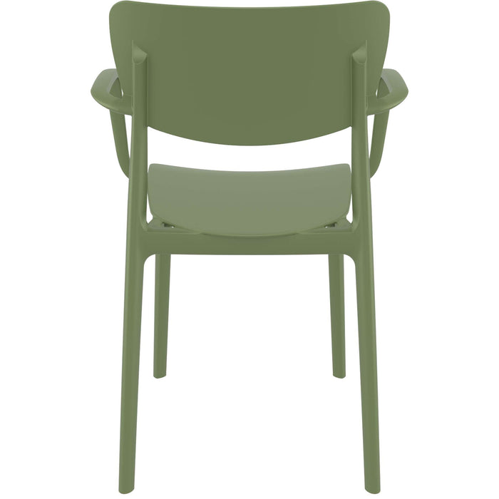 Siesta Lisa Arm Chair - Olive Green