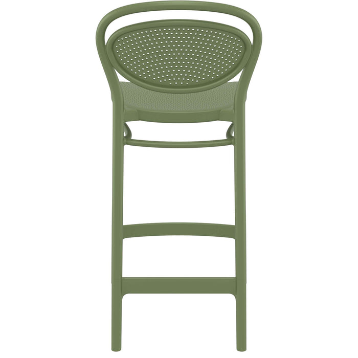 Siesta Marcel Bar Stool 65cm (Counter Height) — White