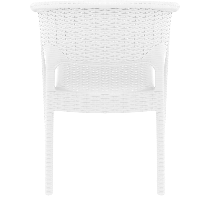 Siesta Panama Arm Chair - White