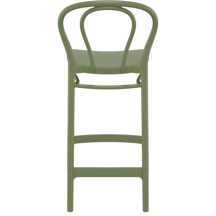 Siesta Victor Bar Stool 65cm (Counter Height) - Olive Green