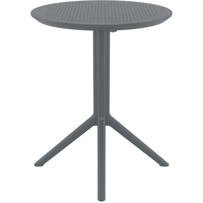 Siesta Sky Folding Table 60 Round - Anthracite