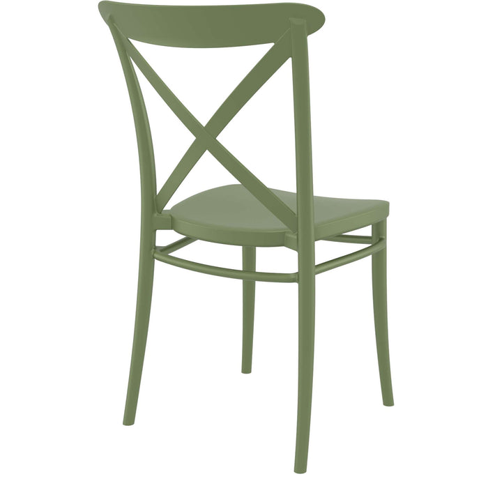 Siesta Cross Chair - Olive Green
