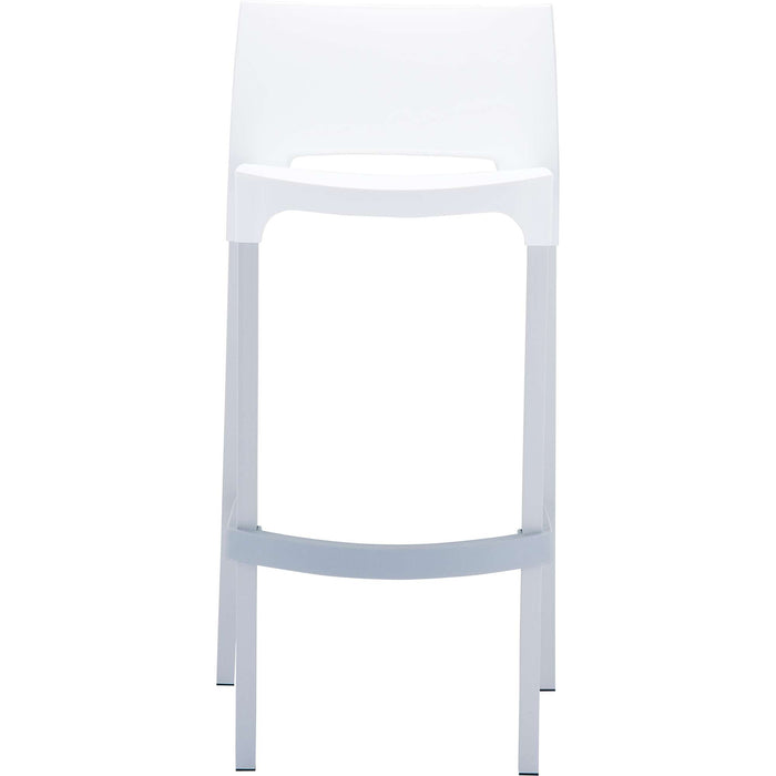 Siesta Gio Bar Stool - White