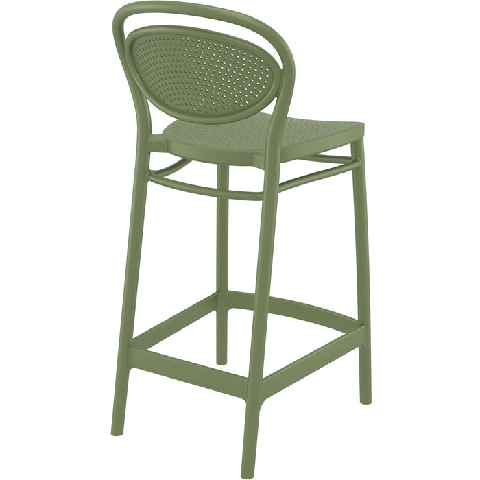 Siesta Marcel Bar Stool 65cm (Counter Height) — Black