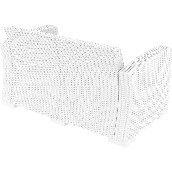Siesta Monaco Lounge Sofa - White - No cushion