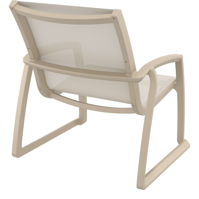 Siesta Pacific Lounge Arm Chair - Taupe