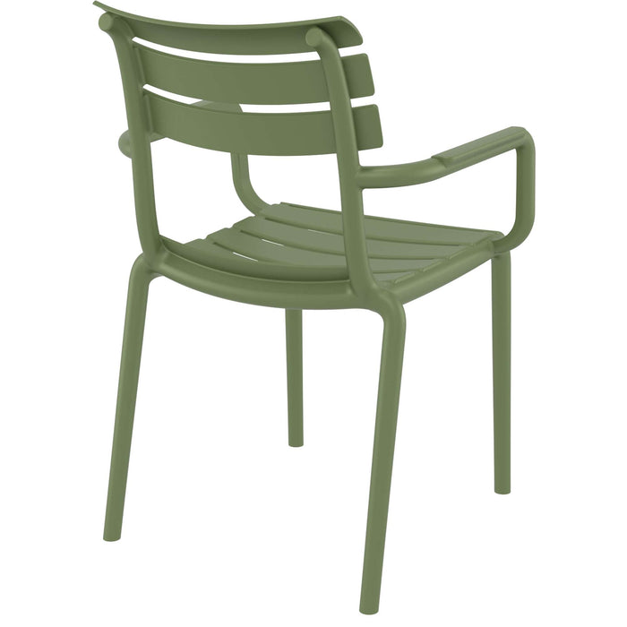 Siesta Paris Arm Chair Olive Green