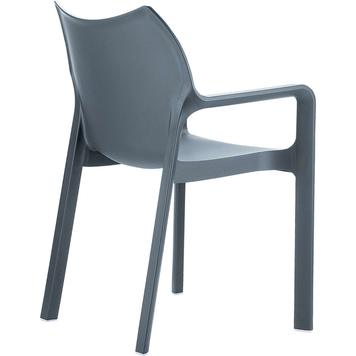 Siesta Diva Arm Chair - Anthracite