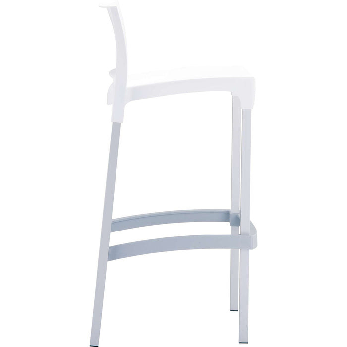 Siesta Gio Bar Stool - White