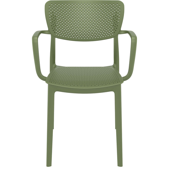 Siesta Loft Arm Chair - Olive Green