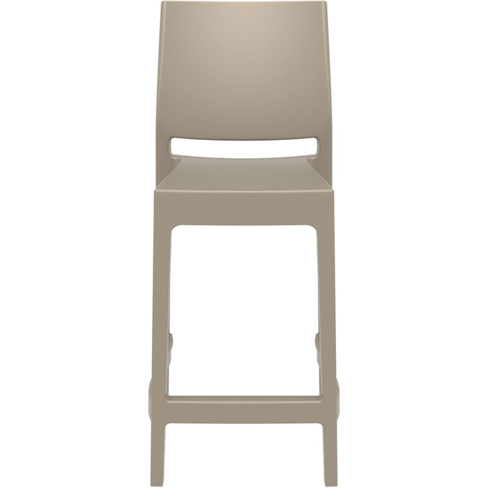Siesta Maya Bar Stool  65cm (Counter Height) - Taupe