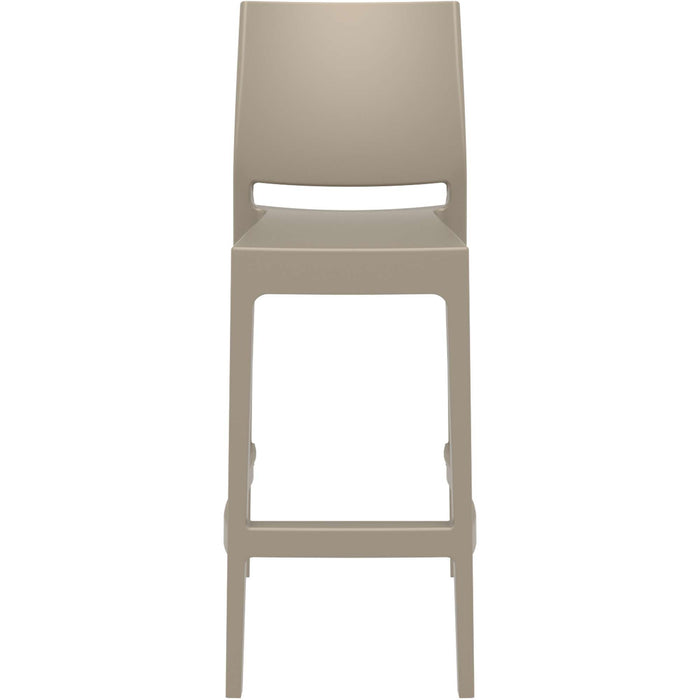 Siesta Maya Bar Stool 75cm (Dry Bar Height) (Dry Bar Height) - Taupe