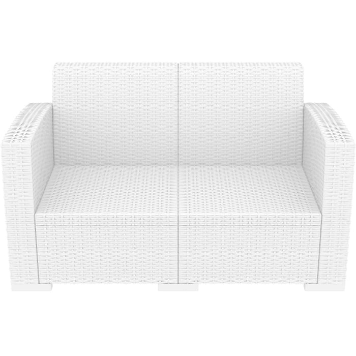 Siesta Monaco Lounge Sofa - White - No cushion