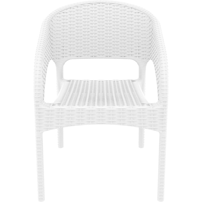 Siesta Panama Arm Chair - White