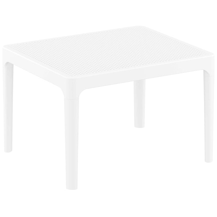 Siesta Sky Side Table - White