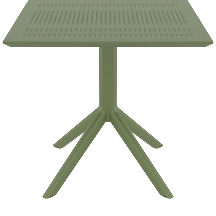 Siesta Sky Table 80 - Olive Green