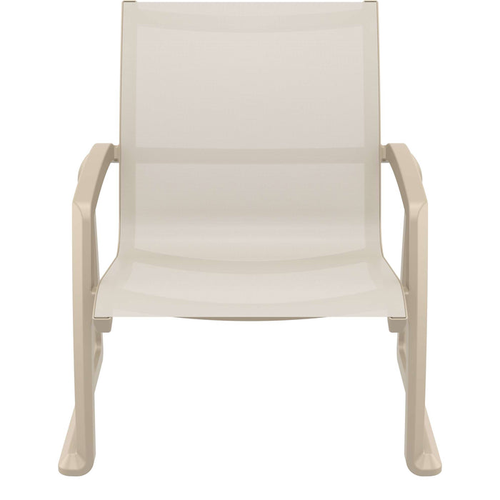 Siesta Pacific Lounge Arm Chair - Taupe