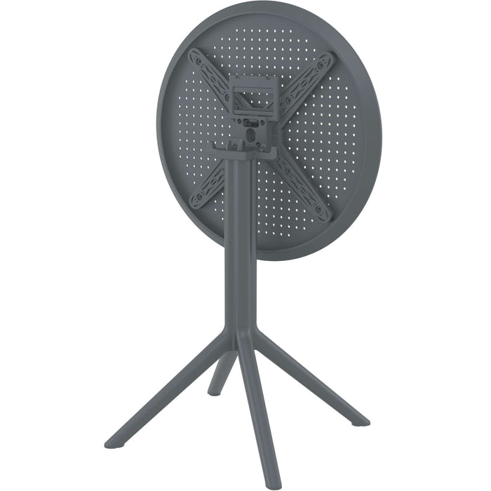 Siesta Sky Folding Table 60 Round - Anthracite