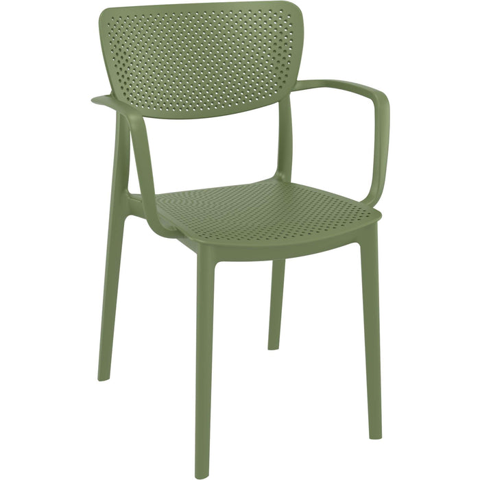 Siesta Loft Arm Chair - Olive Green